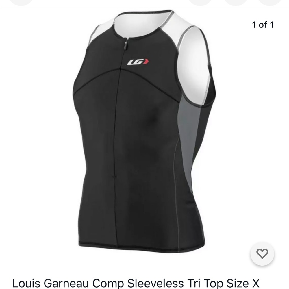 NWT Louis Garneau Comp Tri Top